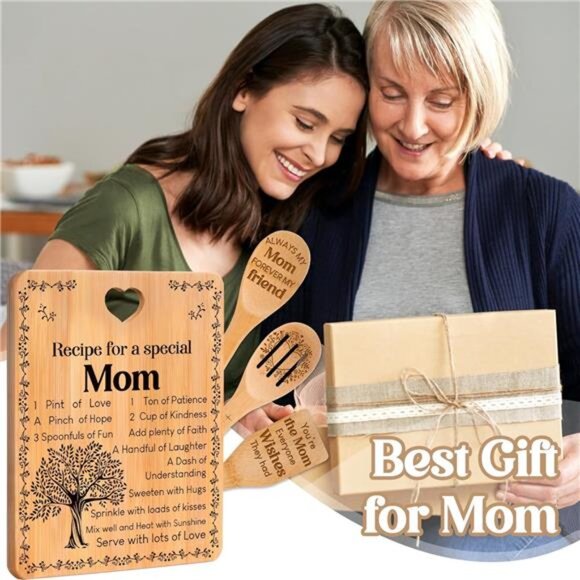 Mothers Day Gifts - "Recipe for a Special Mom" Mothers Day Gifts for Mom - Picture 3 of 6